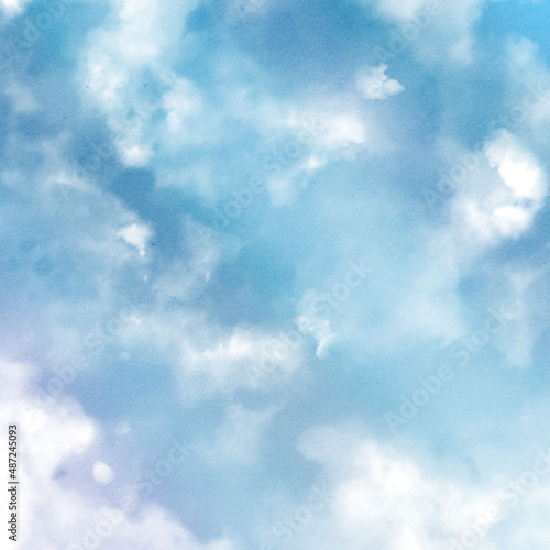 Cloudy Day Rainbow Gradient Pastel Texture, Background, and Scrapbook Paper