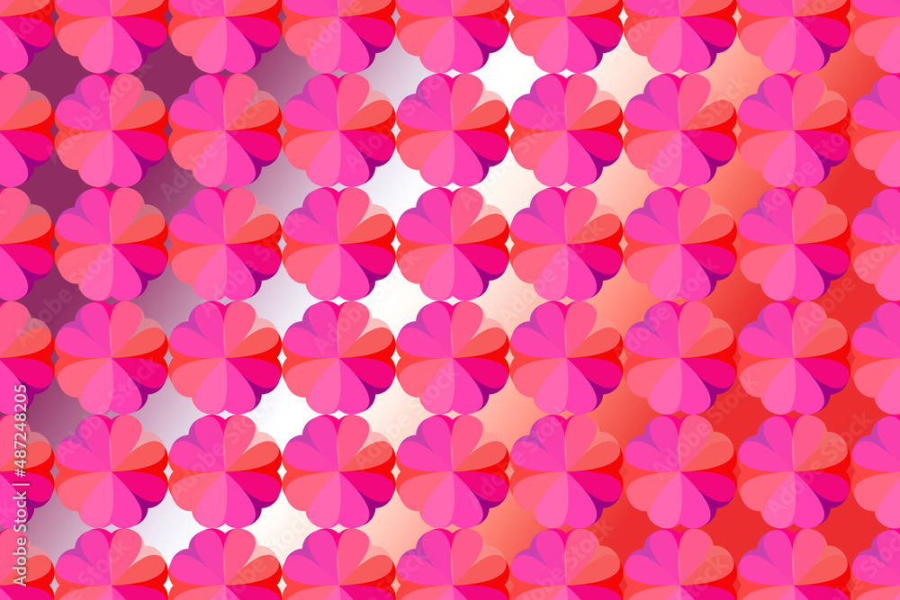 heart shaped valentine mosaic tile pattern rose iridescent pink silver shiny valentine's day card background heart shaped valentine mosaic tile pattern rose iridescent pink silver shiny valentine's day card background