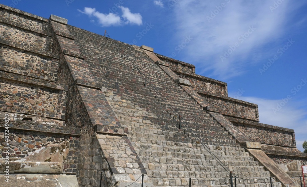 Pyramids of Teotihuacan, Archaeological Zone of Teotihuacan Mexico, ruins of Teotihuacan, 