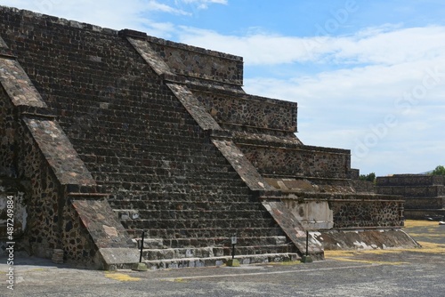 Pyramids of Teotihuacan, Archaeological Zone of Teotihuacan Mexico, ruins of Teotihuacan, 