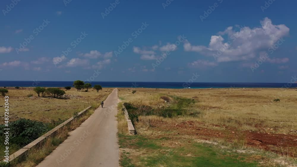 Sicily Country Side Leading to The Sea Sicily Country Side Leading to The Sea