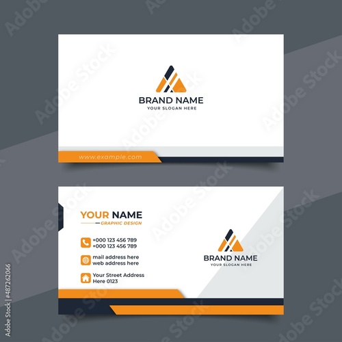 Creative Modern Professional Business card Vector Design