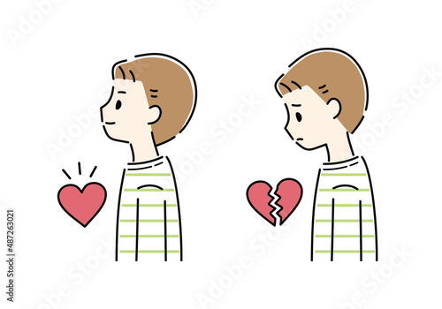 メンタル　心　男性　男の子