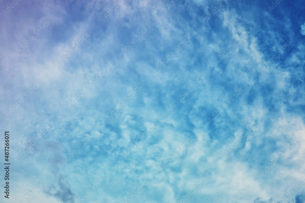 High clouds in the summer sky. Sky background. Meteorological observations of the sky. High clouds in the summer sky. Sky background. Meteorological observations of the sky.