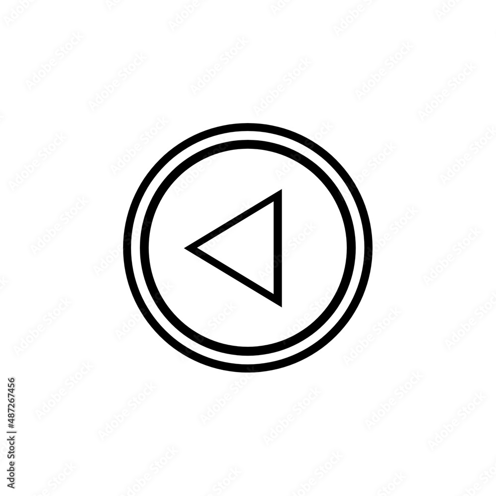 play icon button media icon web white background play icon button media icon web white background