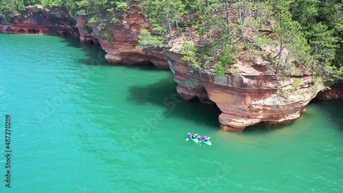 The Apostle islands in wisconsin photo