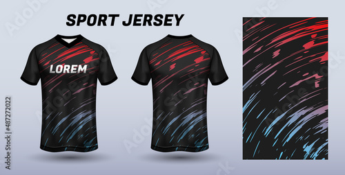 Sport jersey design fabric textile for sublimation