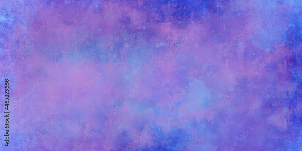 Abstract background with paint and texture, abstract background, blur colors, blue and purple. Abstract pink watercolor background texture.