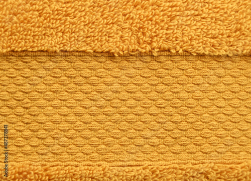 Terry towel close-up photo