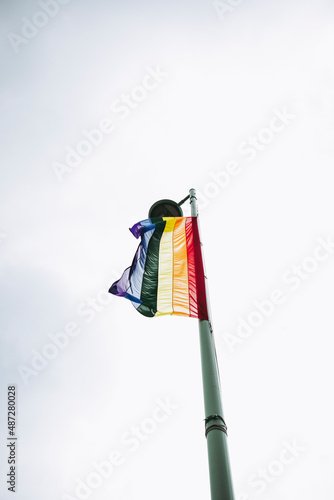 LGBTQ flagg photo