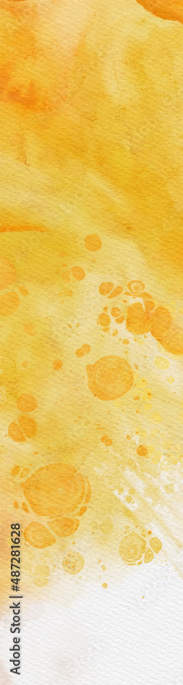 Abstract gold and yellow watercolor paint background. Abstract gold and yellow watercolor paint background.