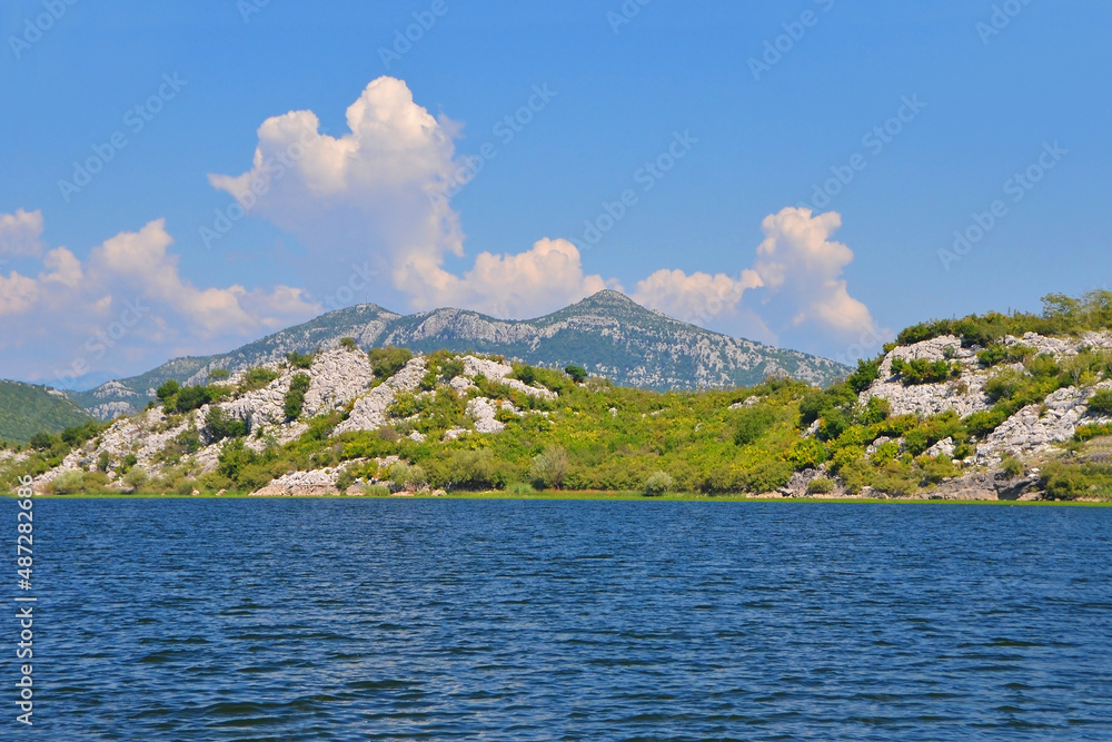 Coastal landscape in Montenegro