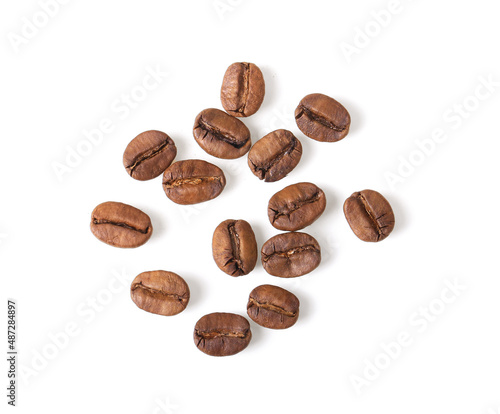 Coffee Beans isolated on white background
