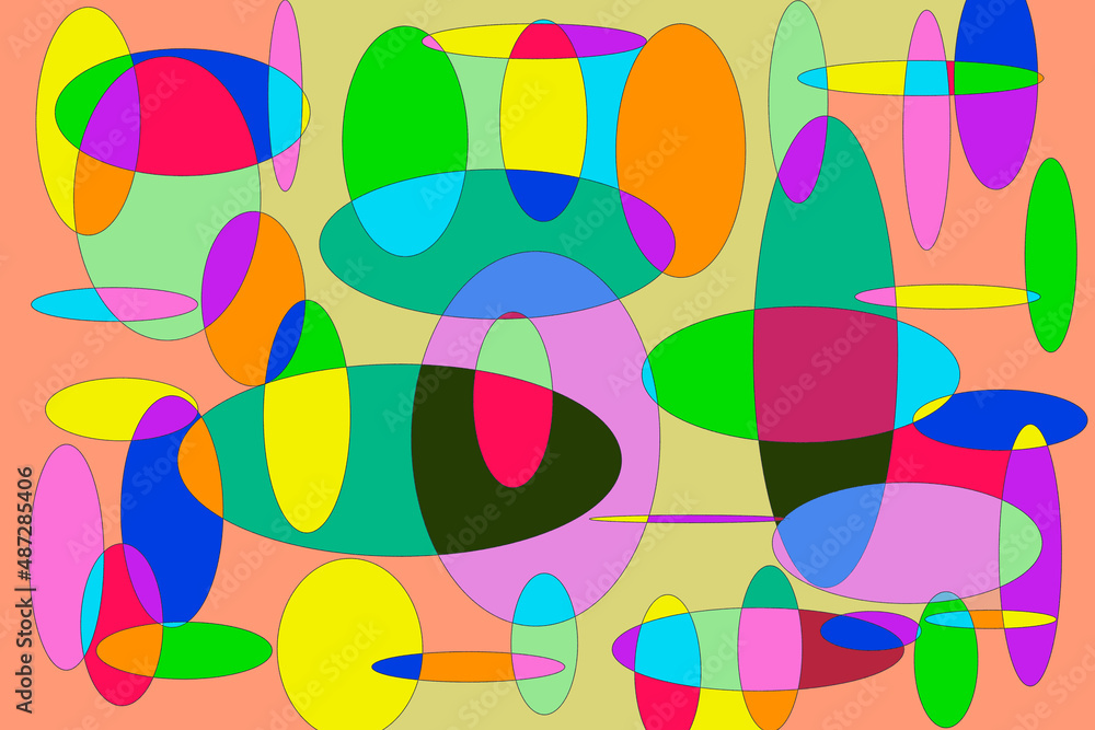 background with colorful circles background with colorful circles