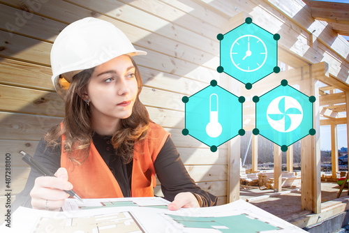 Woman architect ponders eng...