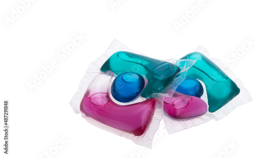 washing capsules isolated