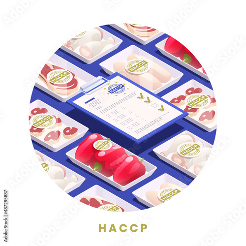 HACCP Food Safety Concept