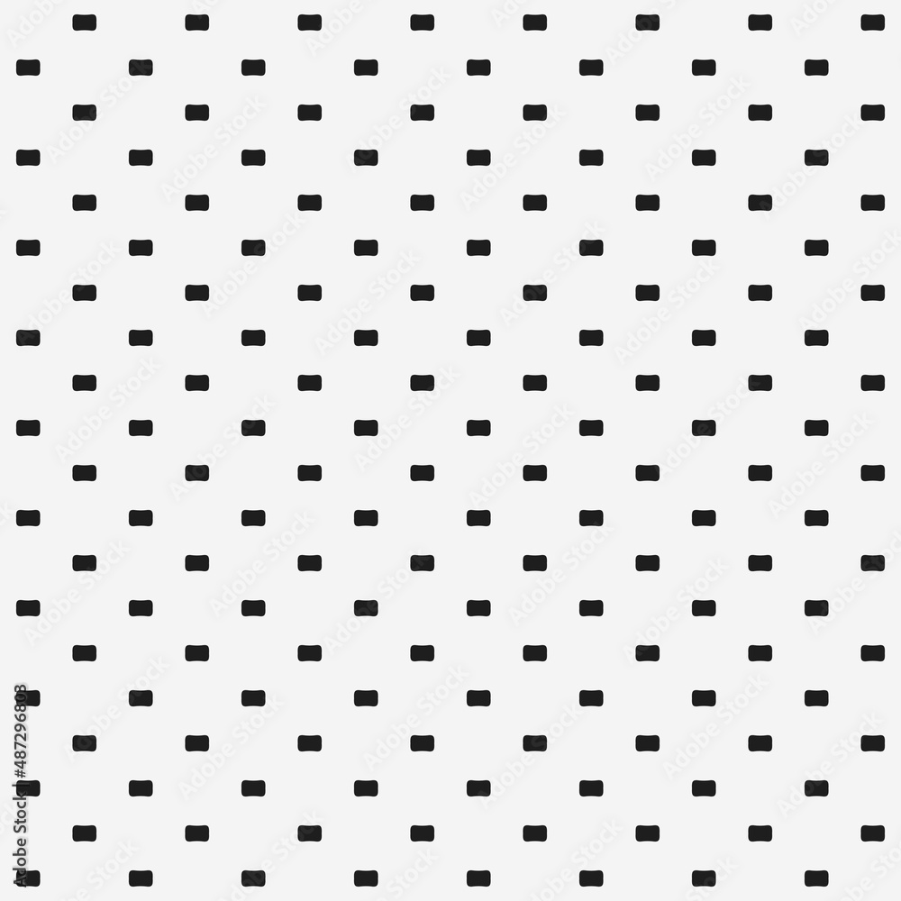 Little black squares with polka dots. Vector pattern. Little black squares with polka dots. Vector pattern.