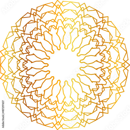 Royal mandala artwork for designing and decoration, background, pattern
