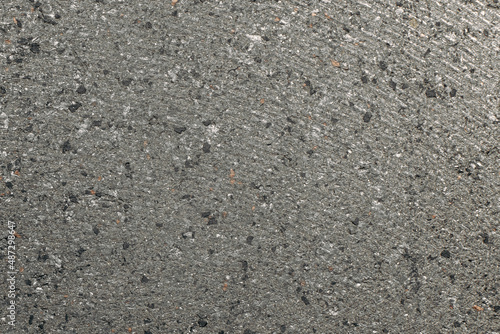 The texture of the brake pad close-up