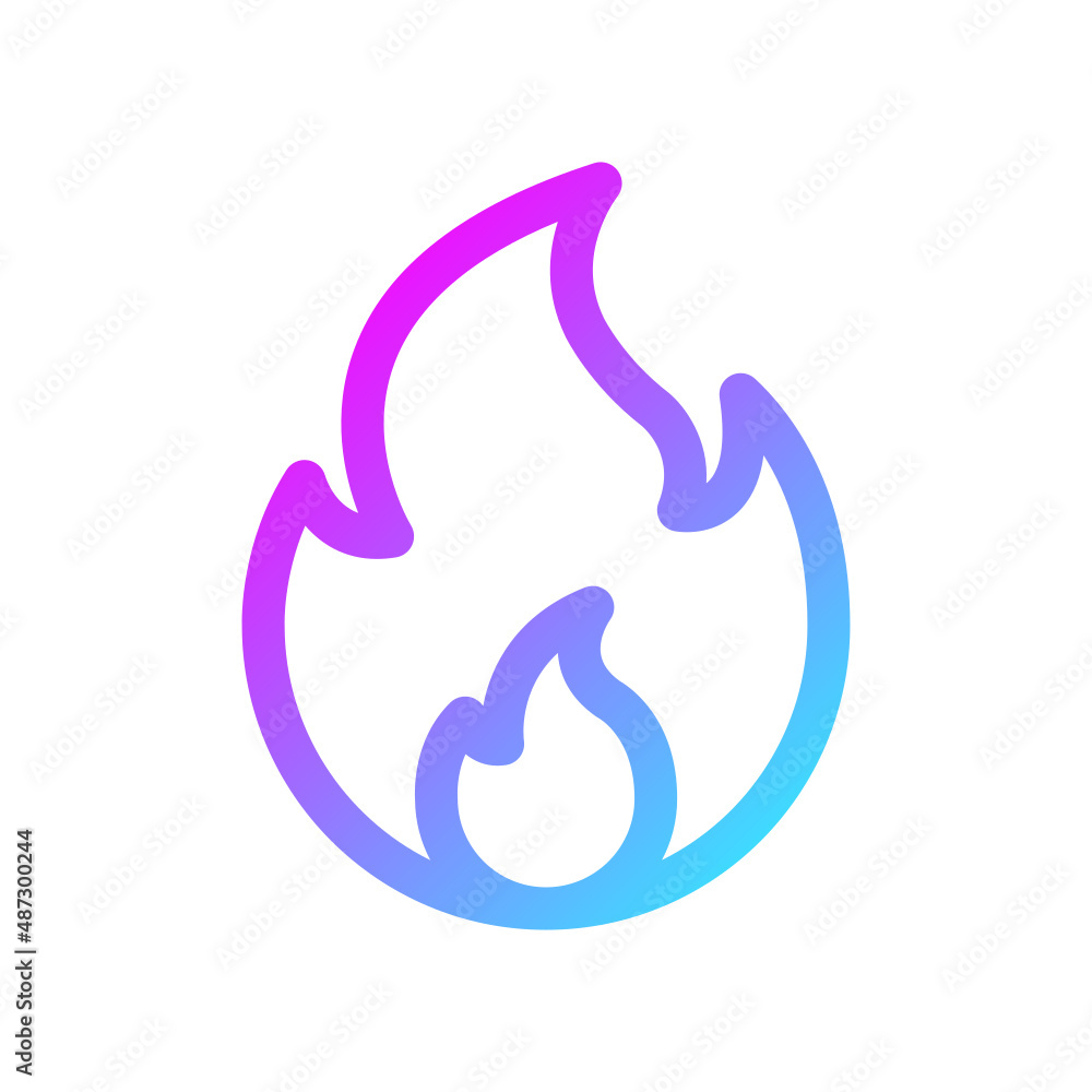 Fire element icon Fire element icon