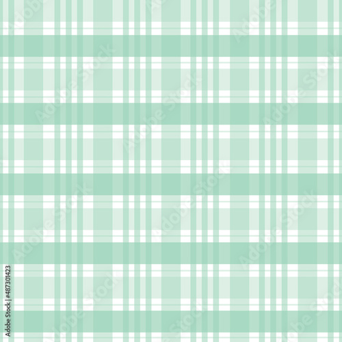 Pastel green plaid for fabric, print, wallpaper, fashion