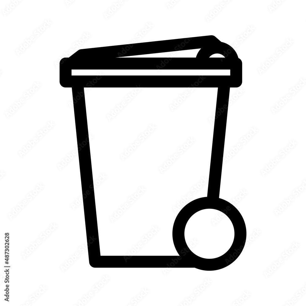 Trash bin icon Trash bin icon