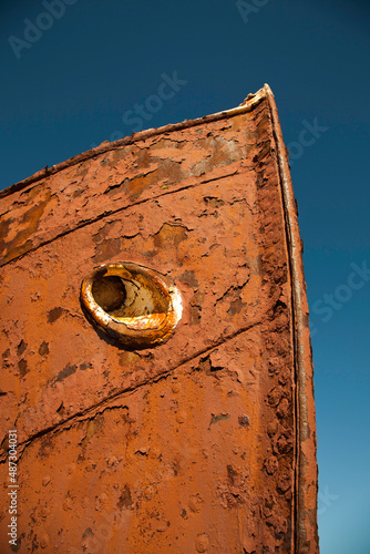 Islande, bateau rouillé