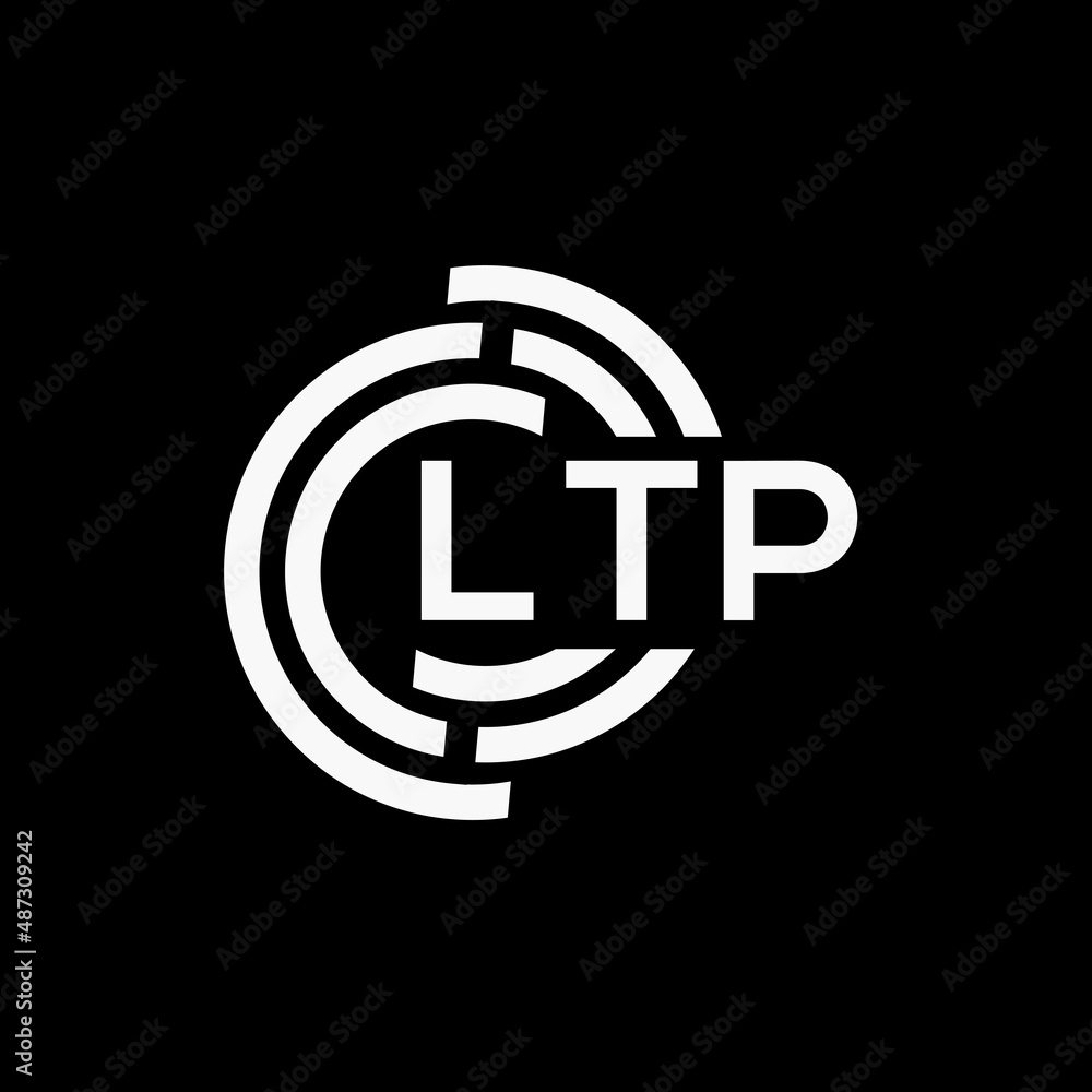 LTP letter logo design on black background.LTP creative initials letter logo concept.LTP vector letter design. LTP letter logo design on black background.LTP creative initials letter logo concept.LTP vector letter design.