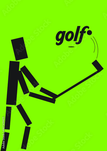 golf poster