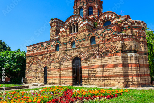Church of Christ Pantocrator in the old town of Nessebar, Bulgaria photo