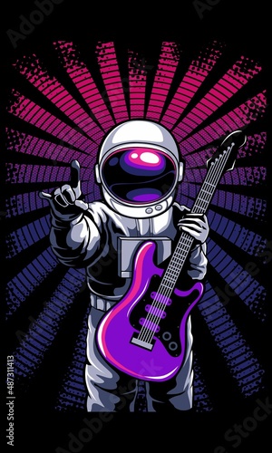 illustration vector astronaut 22