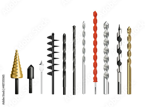 Drilling Twist Bits Set