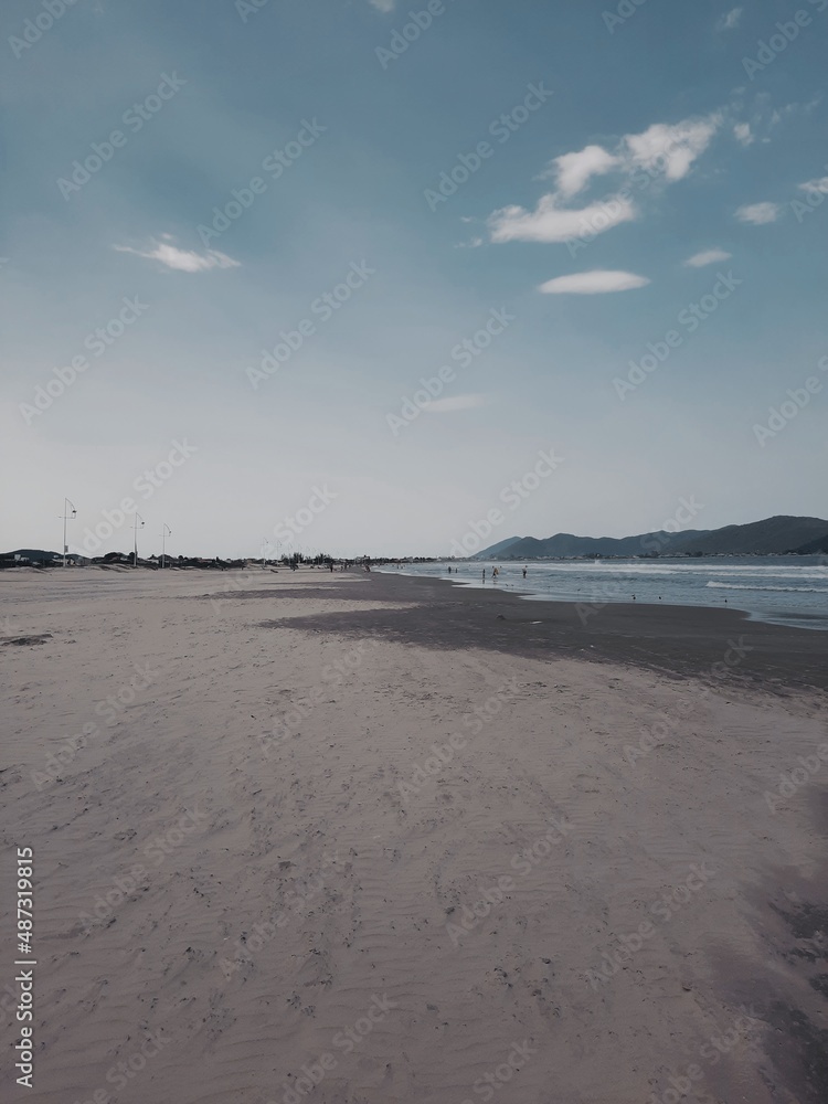 beach at sunset