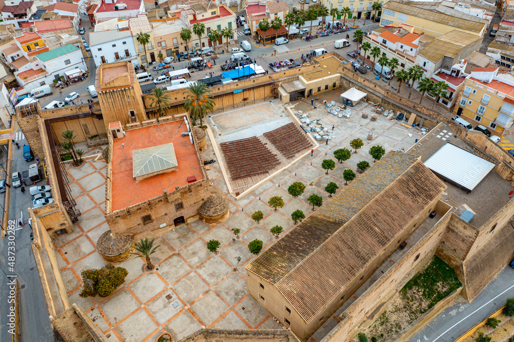 Fototapeta premium Castillo Marquez de los Velez