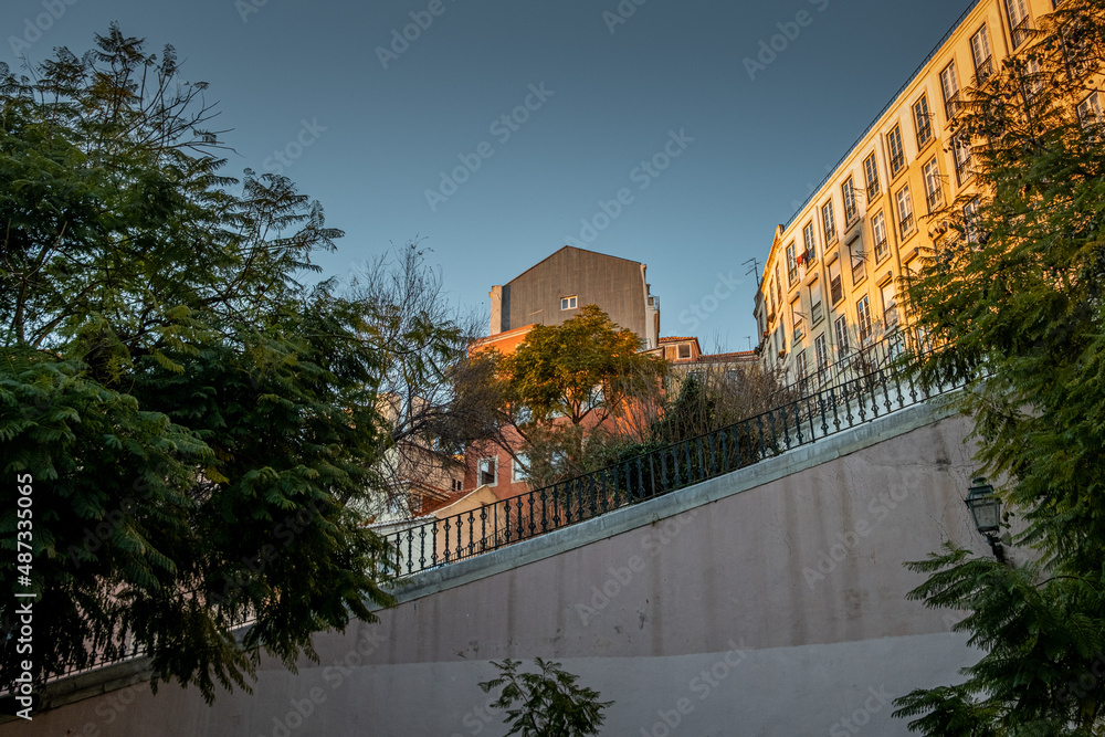 Lisbon, house in the city