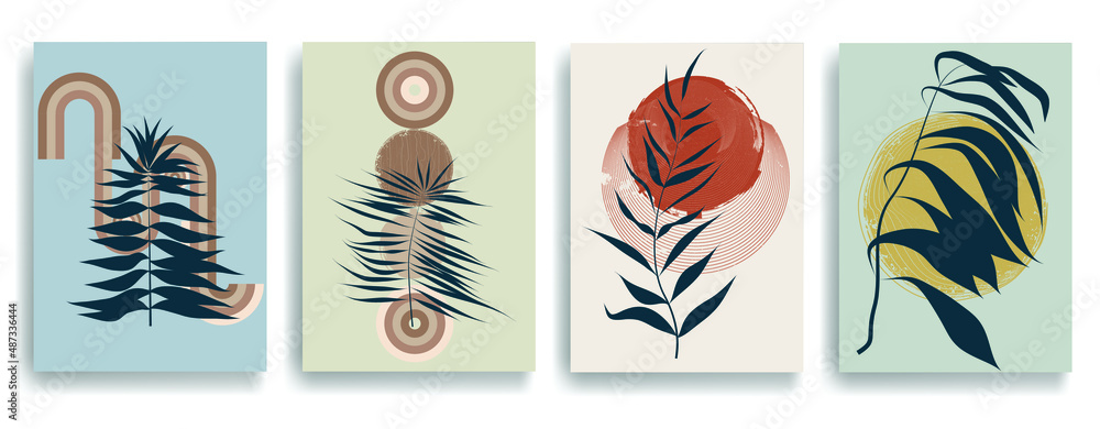 Modern poster with minimalist design elements . Retro lines and grunge textured circles in Boho style . Wall art , home deco . Vector abstract shape. Modern poster with minimalist design elements . Retro lines and grunge textured circles in Boho style . Wall art , home deco . Vector abstract shape.