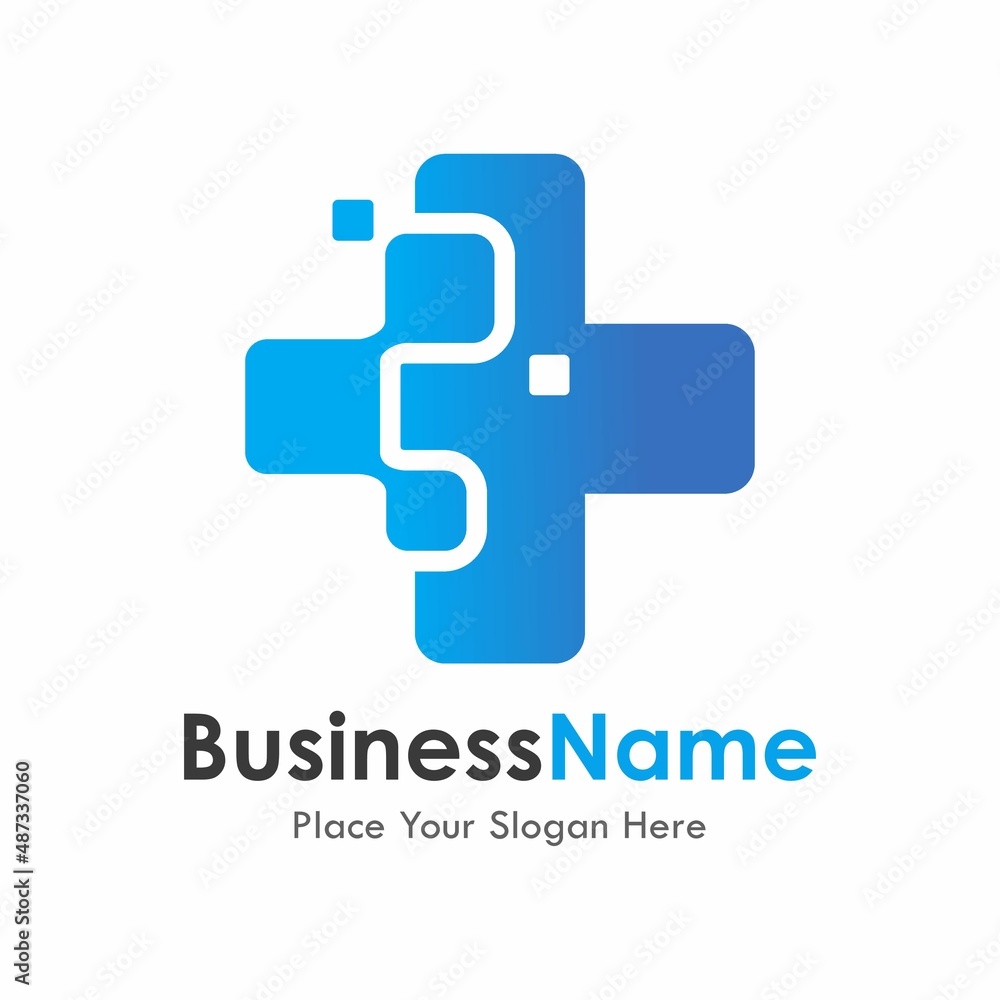 Medical cross digital pixel logo template vector. Suitable for technology, business, web, health and art Medical cross digital pixel logo template vector. Suitable for technology, business, web, health and art