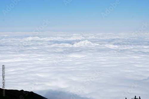 果てしなく続く雲海