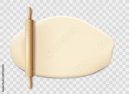 Pastry roll illustration
