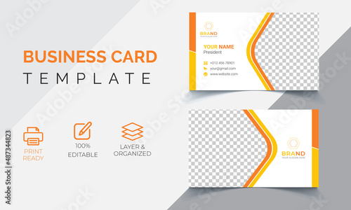 Corporate Business Card Design Template
