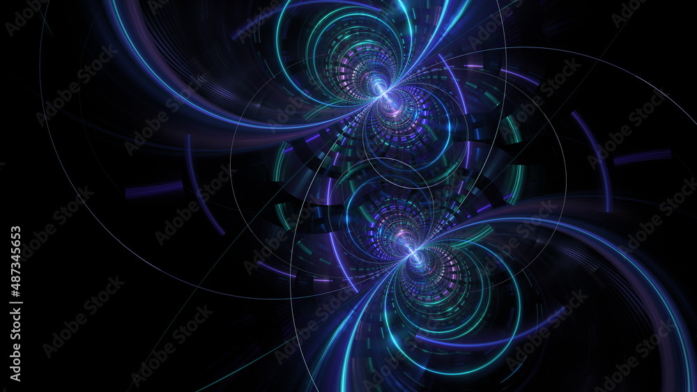 Obraz premium 高解像度なデジタルな抽象的な背景