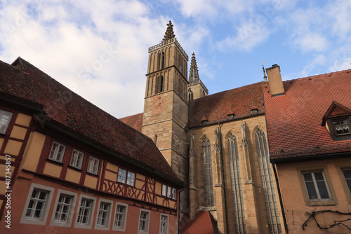 Rothenburg ob der Tauber  St.-Jakobs-Kirche von Süden © holger.l.berlin