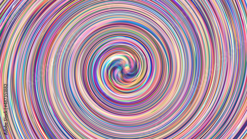 Abstract pink background with multi-colored lines. Design  art