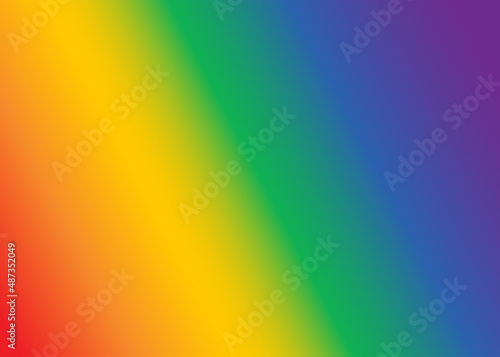 Rainbow Background. LGBTQ+ Pride Symbol.