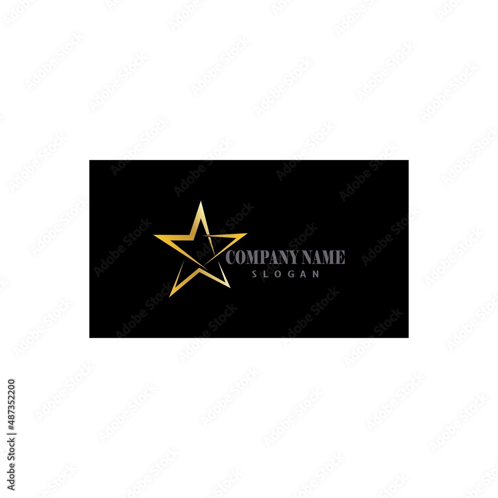 Star Logo abstract design vector template symbol concept icon. Star Logo abstract design vector template symbol concept icon.