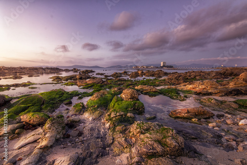 Atardecer en la costa