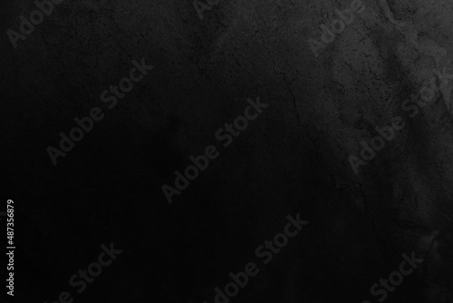 Surface of the black stone texture rough  gray-black tone. Use this for wallpaper or background image. There is a blank space for text.