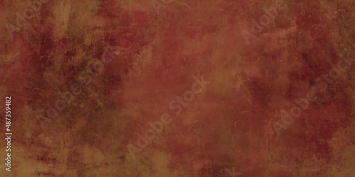 Dark red grunge background and Old wheathered red wall texture background. abstract red painted texture background wallpaper decoration fabric cotton illustration.