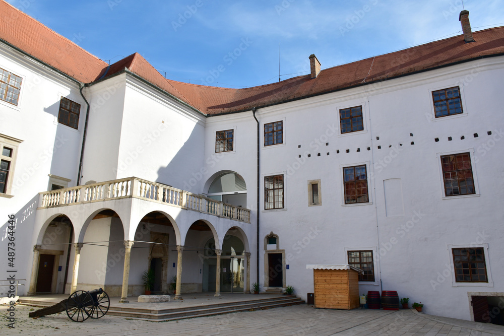 Castle of Szigetvar in Hungary
